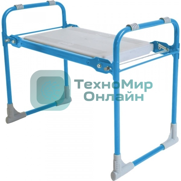 Скамейка садовая НИКА складная СК/Г голубая