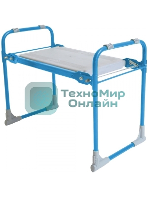 Скамейка садовая НИКА складная СК/Г голубая