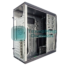 Компьютерный корпус Miditower ExeGate EX280387RUS CP-604 Black, ATX, (CP400W, 80мм), 2хUSB, Audio