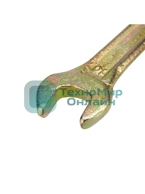 Ключ гаечный рожковый Rexant 10х11 мм, желтый цинк