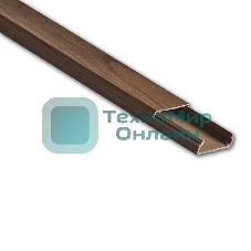 Кабель-канал 40х16 L2000 пластик дуб (темн. основа) Рувинил РКК-40х16-08М