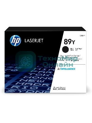 Картридж лазерный HP 89Y черный для HP LJ M507/MFP M528, 20К