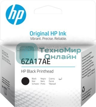 Печатающая головка HP 6ZA17AE черный для HP SmartTank 500/600 SmartTankPlus 550/570/650