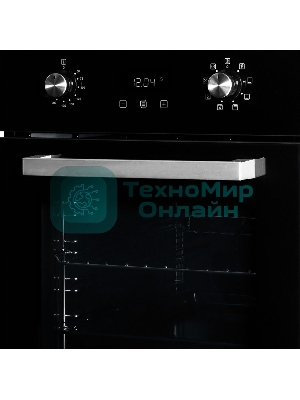 Духовой шкаф электрический Weissgauff EOY 451 PDB черный, встраиваемый