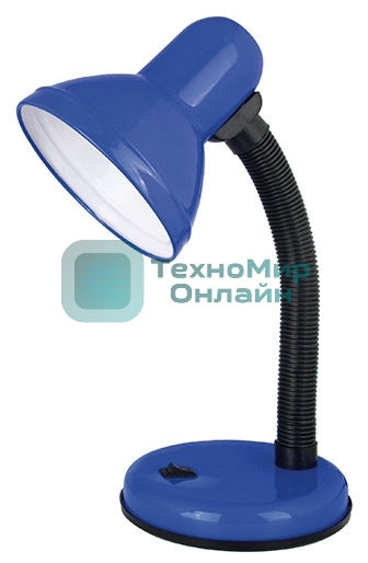 Светильник UF-301 С06 настол. 230В 60Вт син. Ultraflash 12357