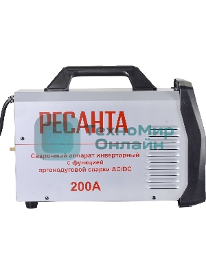 Сварочный аппарат Ресанта САИ-200АД (АС/DC) инвертор ММА DC/TIG