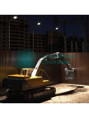 Прожектор светодиодный Gauss Elementary 150W 12800lm 6500К 200-240V IP65 черный LED 1/4