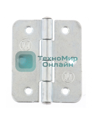 Петля накладная ПН5-60, цинк, 4шт. (Металлист) Россия