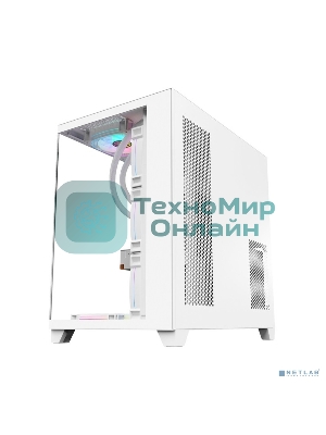 Компьютерный корпус 1STPLAYER MEGAVIEW MV8-TP белый/ATX/MV8-TP-WH