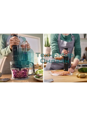 Блендер погружной Bosch MSM4B621, 1000 Вт, черный