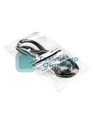 Кабель питания ExeGate Special EC-1S (C13 угловой->C14, 3*0.5мм2, CCA, черный, 1м)