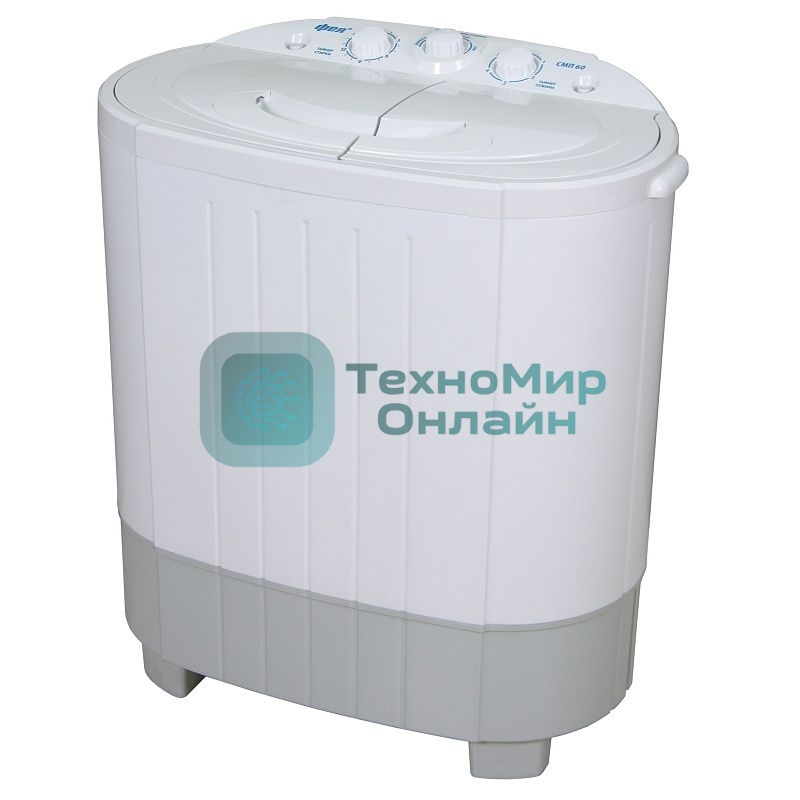 Стиральная машина Фея СМП-60Н белый загрузка вертикальная 6 кг, 1350 об/мин., класс: А