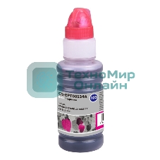 Чернила Cactus CS-EPT00S34A 103M, пурпурный, 70 мл для Epson Ecotank L1110,L3100, L3101, L3110, L3150, L3151, L3156, L3160