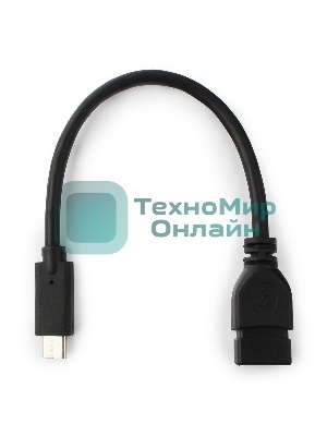Переходник Cablexpert Переходник USB OTG, USB Type-C/USB 3.0F, пакет (A-OTG-CMAF3-01)