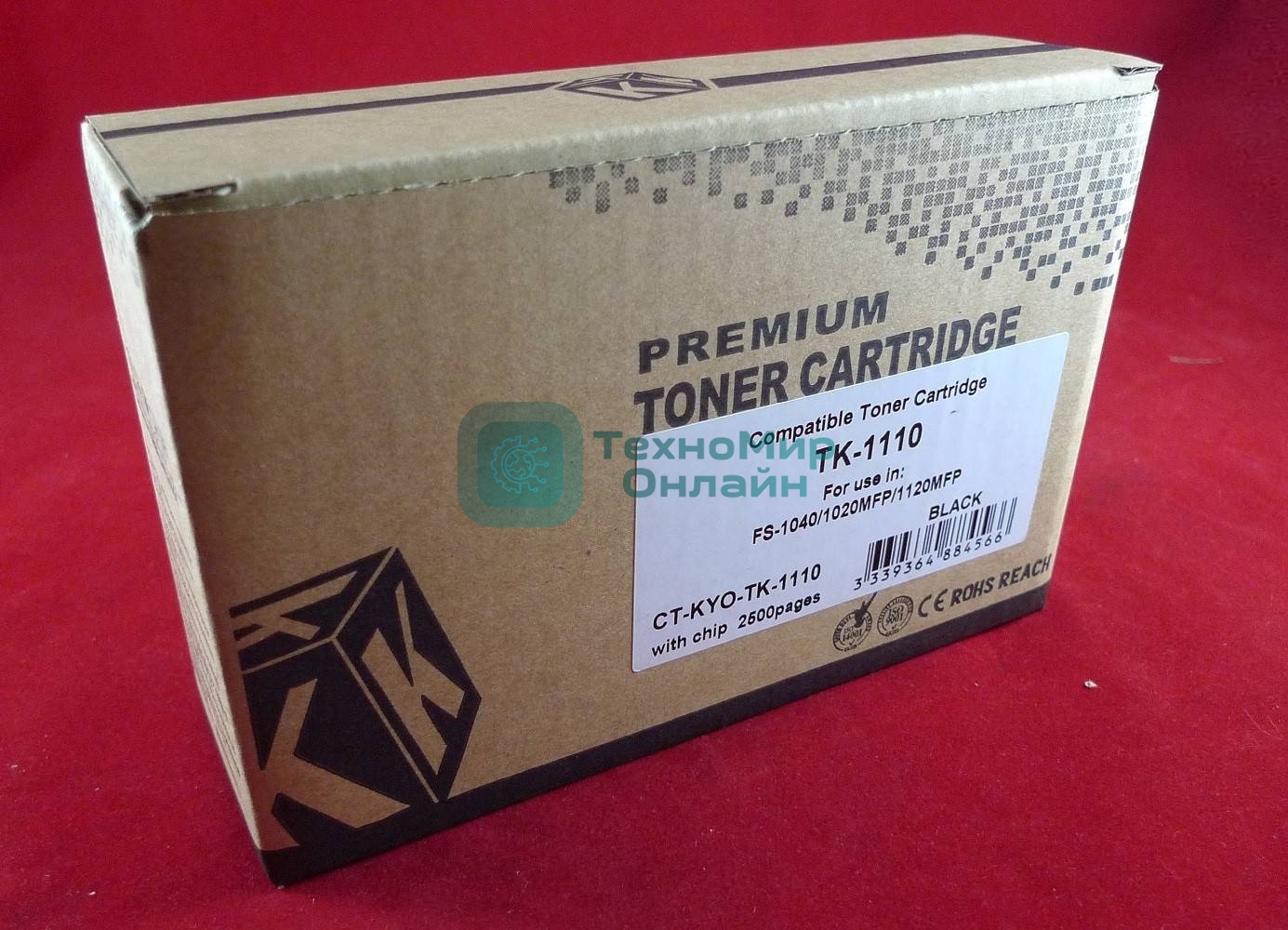 Тонер-картридж для Kyocera FS-1040/1020MFP/1120MFP TK-1110 2.5K (С ЧИПОМ) (ELP Imaging®)