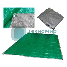 Тент хозяйственный универсальный Ecos T-4*4 размер: 4*4 м, плотность: 60г/м2