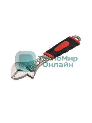 Разводной ключ Rexant 150 мм, двухкомпонентная рукоятка