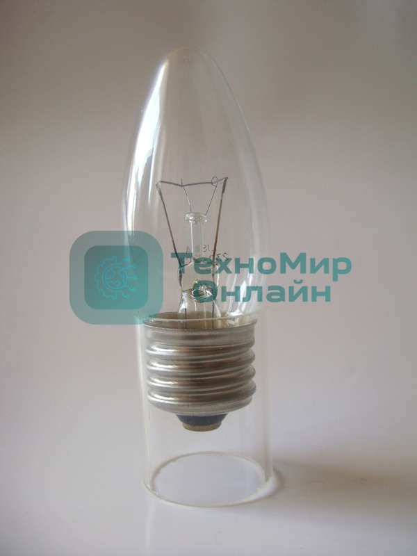 Лампа накаливания ДС 60Вт E27 (верс.) Лисма 327301200