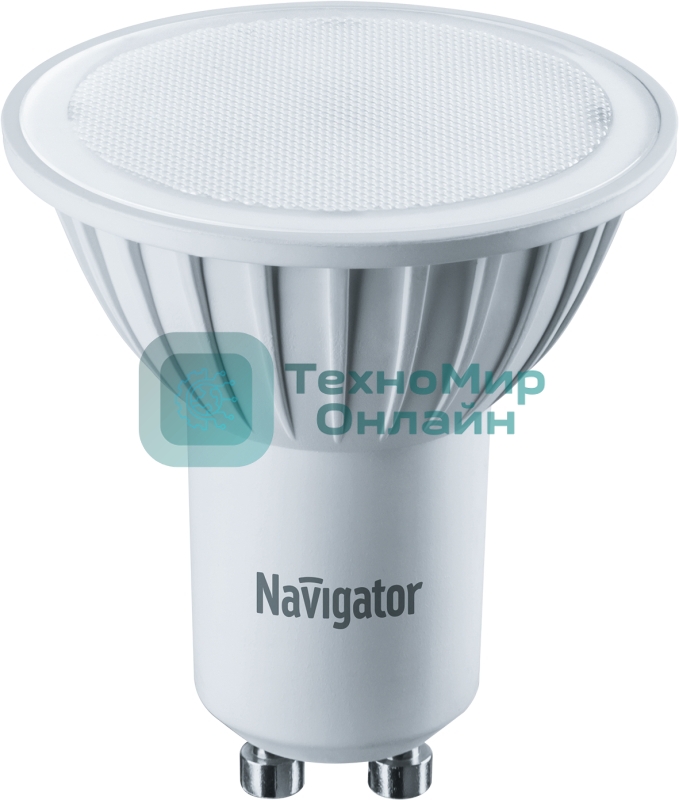 Лампа светодиодная Navigator NLL-PAR16-5-230-3K-GU10 5Вт 3000К теплый белый GU10 360лм 170-260В