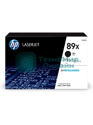 Картридж лазерный HP CF289X черный для HP LJ M507/MFP M528 (10000 стр.)