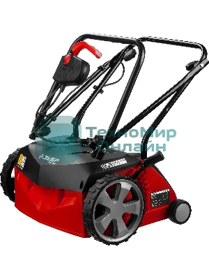 Аэратор-скарификатор электрический Зубр ЗСЭ-32-1000 1000Вт 4000 об/минт-сборник 40л