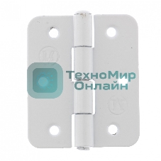 Петля накладная ПН5-60, белая, 4шт. (Металлист) Россия