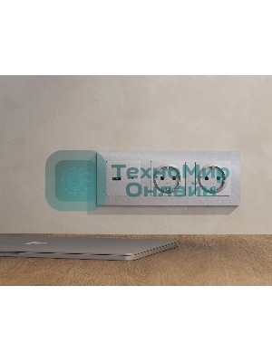 Комплект механизма розетки ALFA Сталь матовый 2USB A+C 20W (быстрая зарядка) QUANT (AP5110, VM177) MA511010