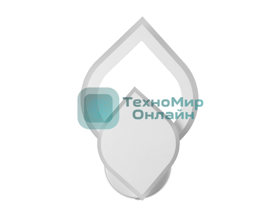 Настенный светодиодный светильник FA566 WH/S белый/песок LED 3000K/6400K 24W 200*200*60
