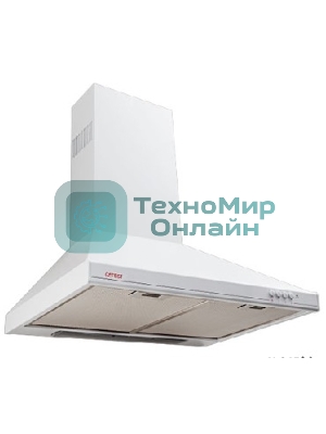 Вытяжка каминная Gefest ВО 10 К45 белый, 60 см, 300 куб. м/ч, 75 дБ