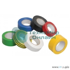 Изолента IEK UIZ-20-10-K52 0,18х19 мм желто-зеленая 20 метров IEK