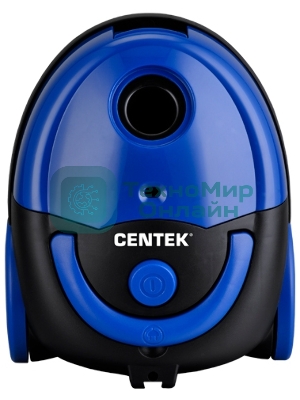 Пылесос Centek CT-2518 синий/черный, 350/1800 Вт, уборка сухая, пылесборник мешок, 1.5 л
