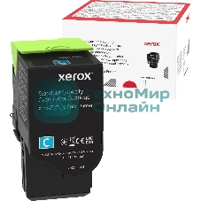 Картридж лазерный Xerox C310 голубой 2K (006R04361)