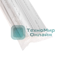 Трубка термоусаживаемая PROconnect ТУТ 18,0/9,0мм, белая, упаковка 50 шт. по 1м,