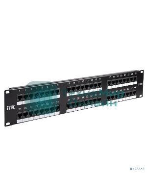 Патч-панель 2U кат.5Е UTP, 48 портов (IDC Dual) 2U патч-панель кат.5Е UTP, 48 портов (IDC Dual)
