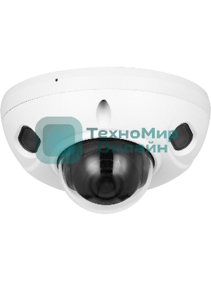 Уличная мини-купольная IP-видеокамера Dahua DH-IPC-HDBW3241FP-AS-0360B-S2
