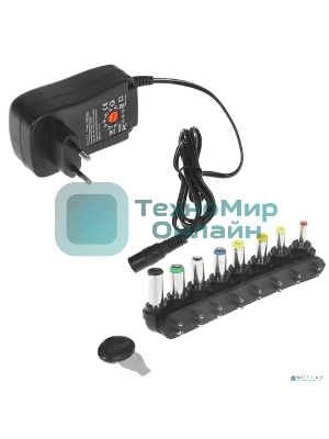 Сетевой адаптер питания Gembird NPA-AC5, 30Вт 8 штекеров