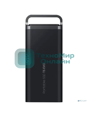 Внешний SSD Samsung T5 EVO, 2TB, USB 3.2 Gen 1 Type-C, R/W 460/460, черный