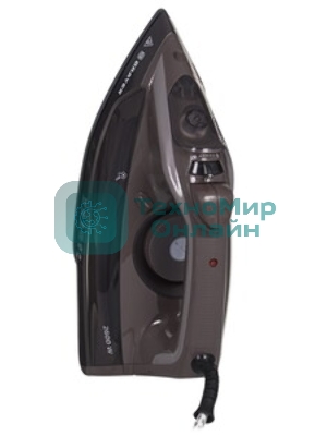 Утюг BRAYER BR4020 коричневый/черный, 2600 Вт, 25 г/мин, 140 г/мин, 380 мл