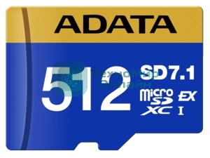 Флеш карта microSD 512Gb ADATA Premier Extreme microSDXC SD7.1 Express card Class 10 UHS-I U3 V30S 800/700 MB/s