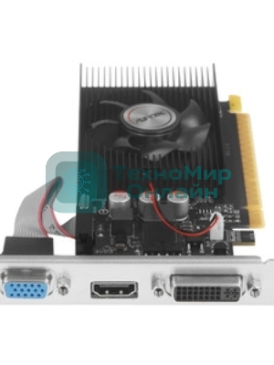 Видеокарта AFOX Geforce GT220 1Gb DDR3 128Bit DVI HDMI VGA LP Single Fan