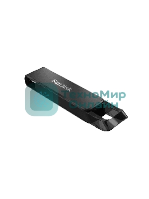 Флешка USB Sandisk CZ460 Ultra (SDCZ460-128G-G46), 128Gb, USB Type-C, R/W 150/30, черный