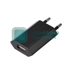 Сетевое зарядное устройство Rexant USB, 5V, 1 A, черный