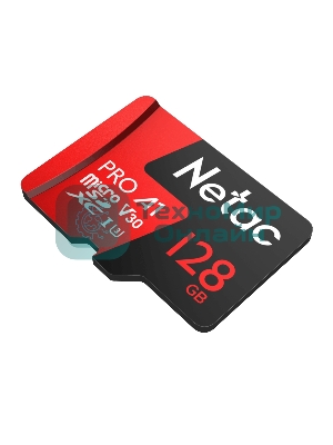 Флеш карта MicroSD card Netac P500 Extreme Pro 128Gb, retail version w/o SD adapter