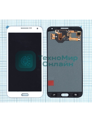 Дисплей для Samsung Galaxy E7 SM-E700 OLED белый