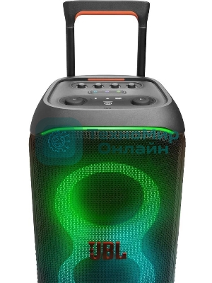 Портативная акустика JBL PartyBox Stage 320 (1.0 2 x 120 Вт, Bluetooth, AUX, USB, 6.3 мм jack, RGb подсветка, IPX4, JBLPBSTAGE320UK)