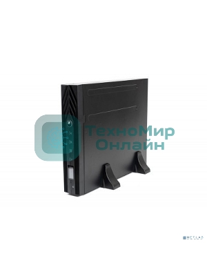 Источник бесперебойного питания SKAT-UPS 1000 RACK + 2x9Ah UPS 900 W, On-Line, sine, built-in rechargeable batteries 2 pcs x 9Ah