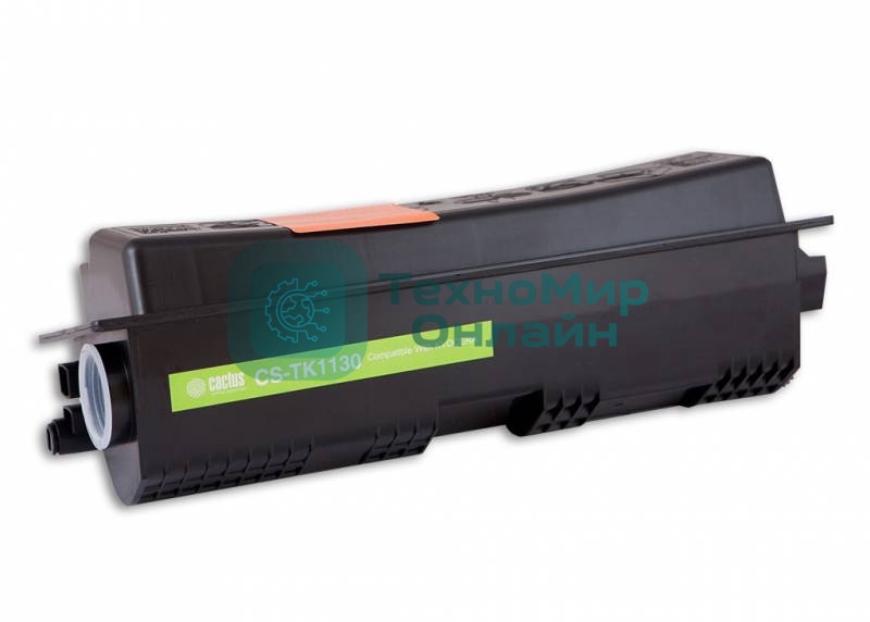 Картридж лазерный Cactus CS-TK1130 черный (3000 стр.) для Kyocera FS-1030MFP/FS-1130MFP