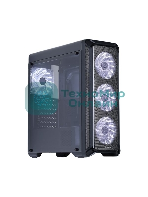 Компьютерный корпус ZALMAN I3, без БП, большое боковое окно, черный,ATX
