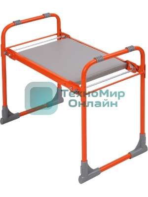 Скамейка садовая с мягким сиденьем НИКА СКМ (СКМ/О оранжевый)