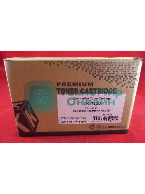 Тонер-картридж для Kyocera FS-1060DN/1025MFP/1125MFP TK-1120 3K (С ЧИПОМ) (ELP Imaging®)